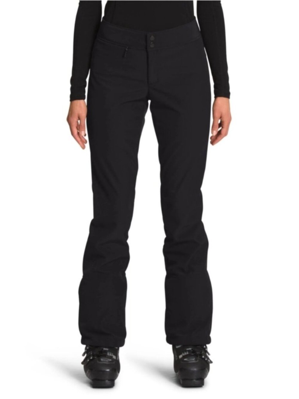 The North Face Women's APEX Ski Snowboard Pants Black Fleece Lined Outdoors